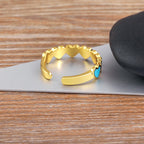 Δαχτυλίδι 6 Καρδιές Δαχτυλίδι Γυναικείο Χρυσό