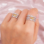 Bague à contre courant petit poisson