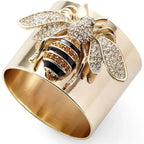 φαρδύ δαχτυλίδι μέλισσα