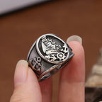 Δαχτυλίδι άγκυρα και πλοίο