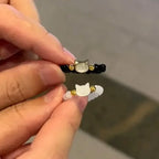 Δαχτυλίδι Δαχτυλίδι Γάτα Πέτρες