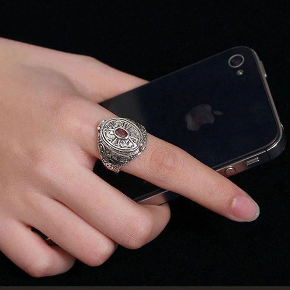 Δαχτυλίδι Δαχτυλίδι σε Εθνικό Στυλ με Άνοιγμα