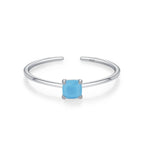 Δαχτυλίδι με πολύχρωμο ζιρκόνιο, λίθος γέννησης