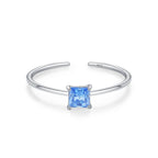 Δαχτυλίδι με πολύχρωμο ζιρκόνιο, λίθος γέννησης