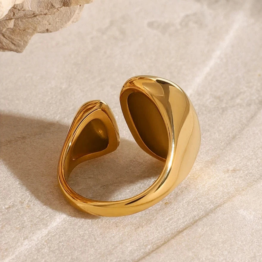 Δαχτυλίδι Διπλή Σταγόνα Νερού