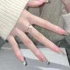 Δαχτυλίδι Δαχτυλίδι Λουλούδι Τουλίπα σε Ζιρκόν