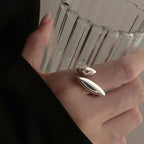 Δαχτυλίδι Δακτύλιος Σταγόνα Νερού Ασημένιο