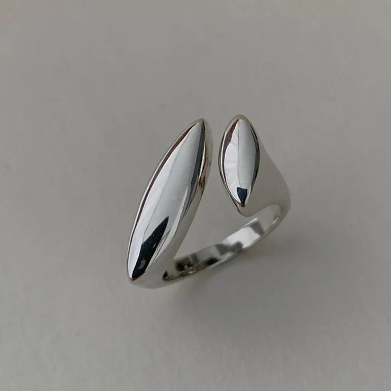 Δαχτυλίδι Δακτύλιος Σταγόνα Νερού Ασημένιο
