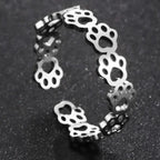 Δαχτυλίδι Δαχτυλίδι Πατούσες ασήμι