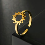 Δαχτυλίδι Δαχτυλίδι Ήλιος για Γυναίκες χρυσό