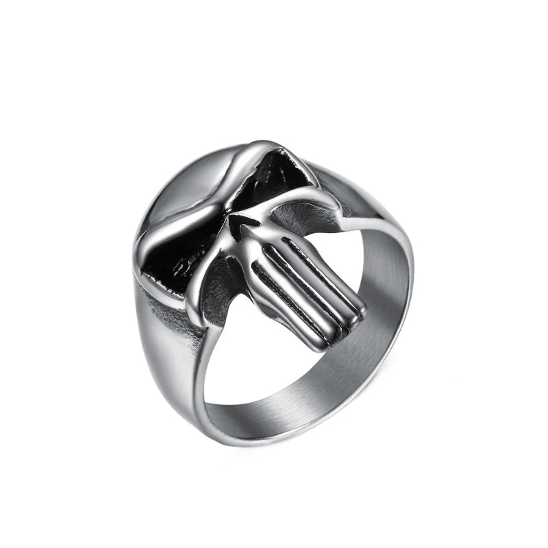 Bague Anneau Tête de Mort Homme