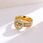 Δαχτυλίδι Δέντρο της Ζωής με Ζιρκόν