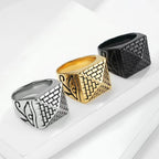 Δαχτυλίδι με Αιγυπτιακή Πυραμίδα 