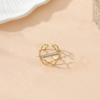 Δαχτυλίδι με 4φυλλα τριφύλλια φέρνει τύχη