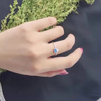 Δαχτυλίδι με Παγόβουνο Τρίγωνο