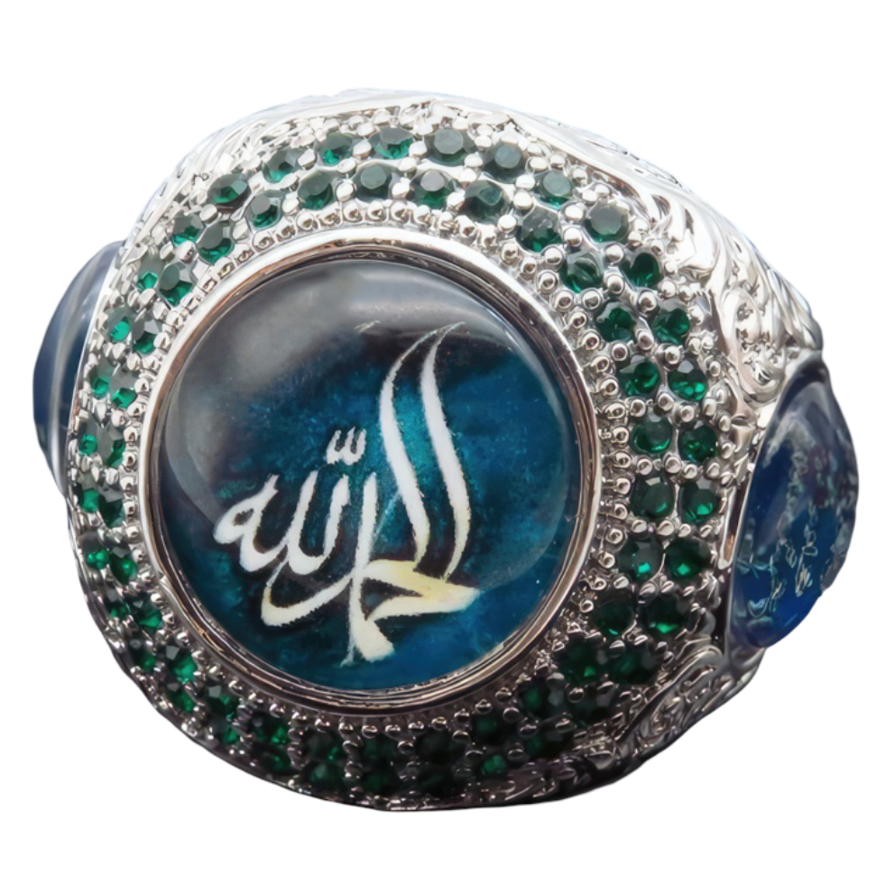 Δαχτυλίδι Βερβερίνων Άνδρας / Γυναίκα χρώμα Ασημί 