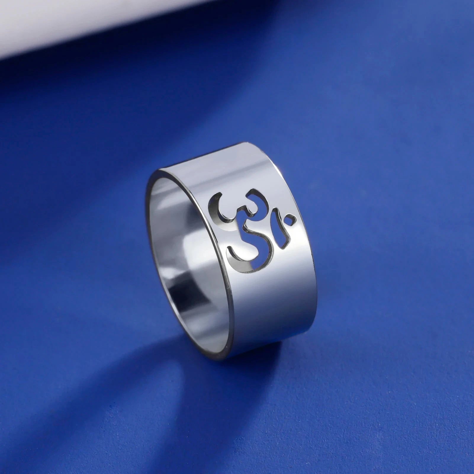 Δαχτυλίδι Βουδιστικό Om Θιβετιανό ασημένιο