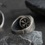 Δαχτυλίδι τετράγωνο στυλ Αιγυπτιακό