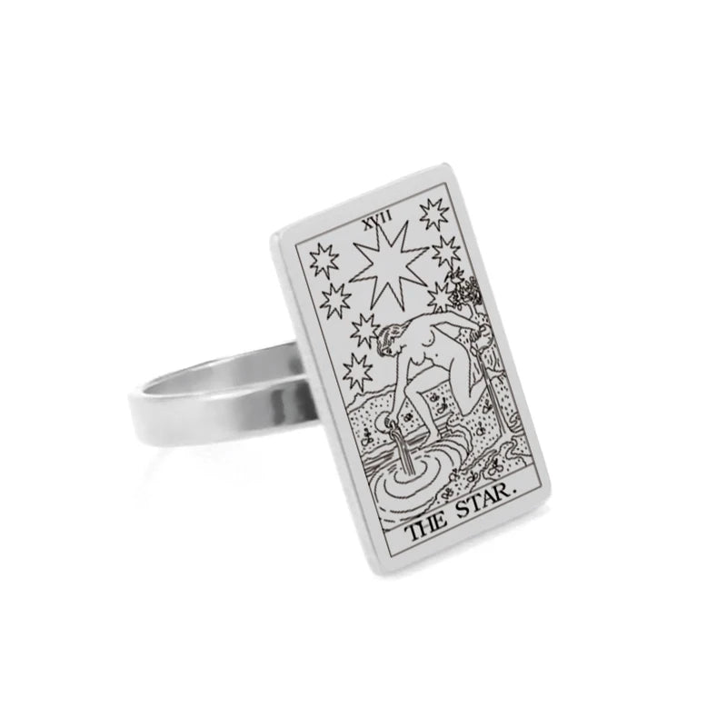 Bague carte de tarot