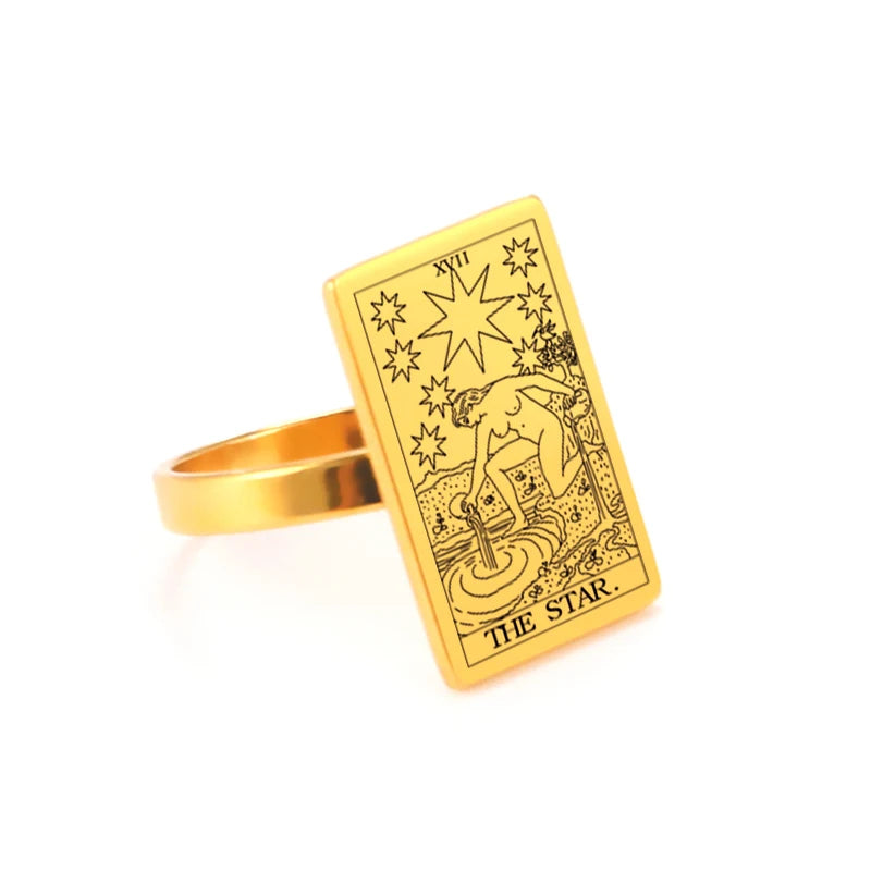 Bague carte de tarot