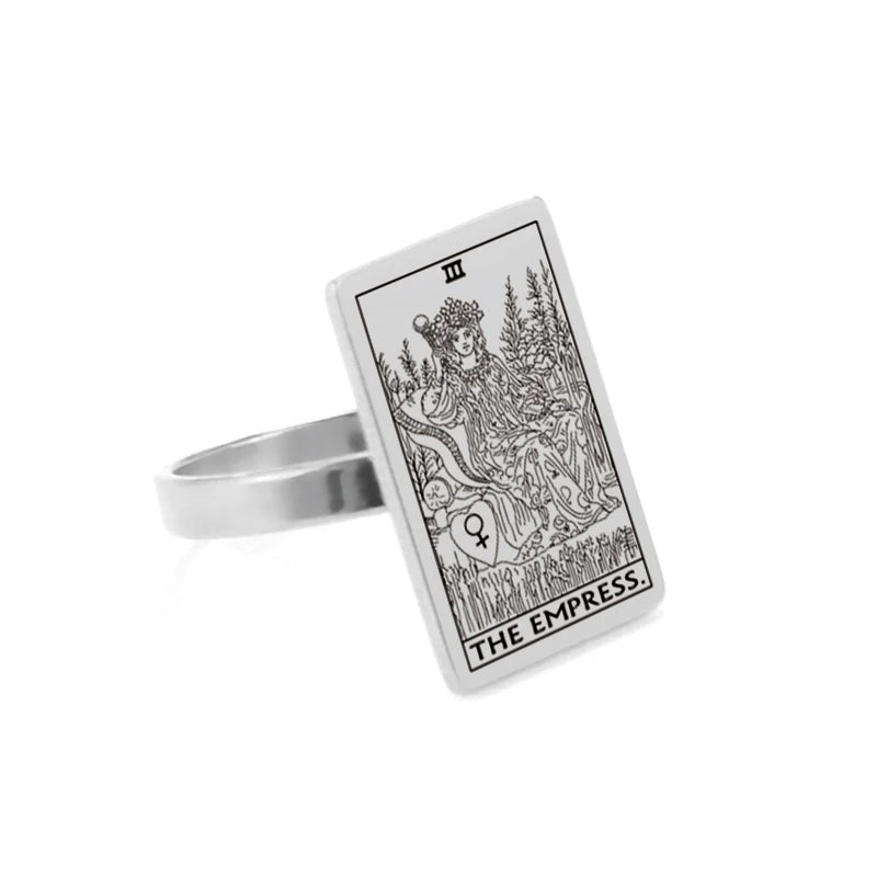 Bague carte de tarot