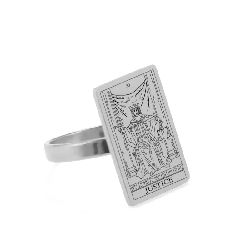 Bague carte de tarot