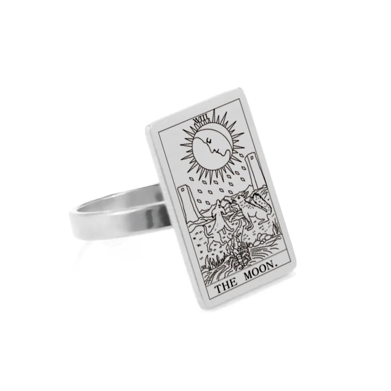Bague carte de tarot