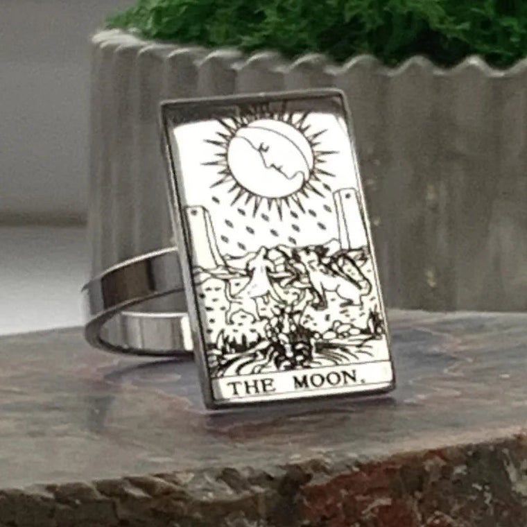 Bague carte de tarot