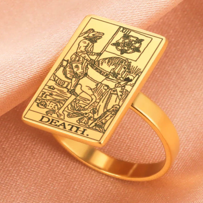 Bague carte de tarot