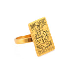Bague carte de tarot