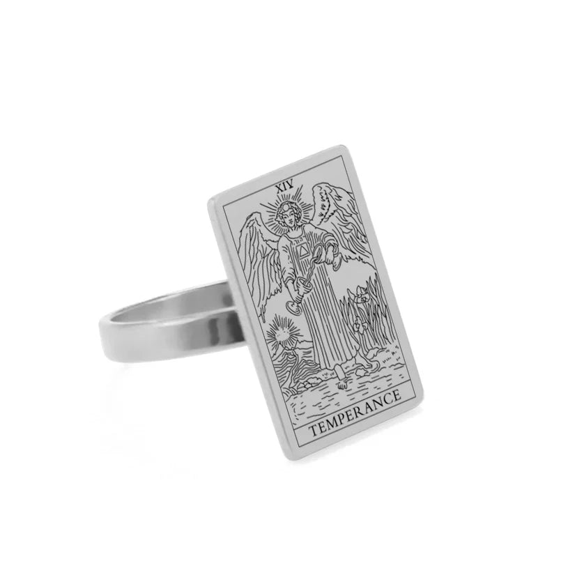 Bague carte de tarot