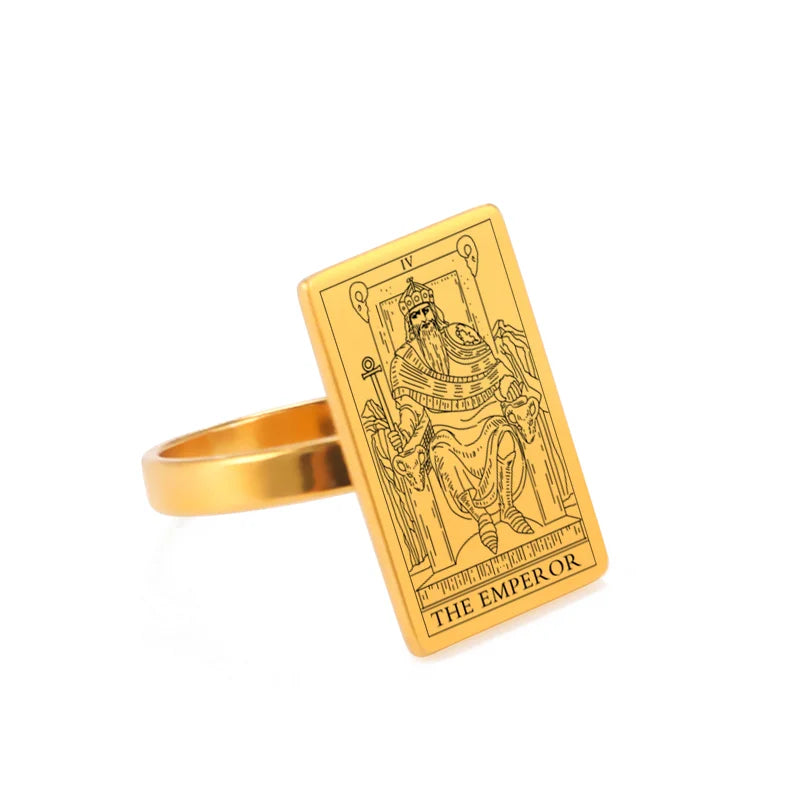 Bague carte de tarot