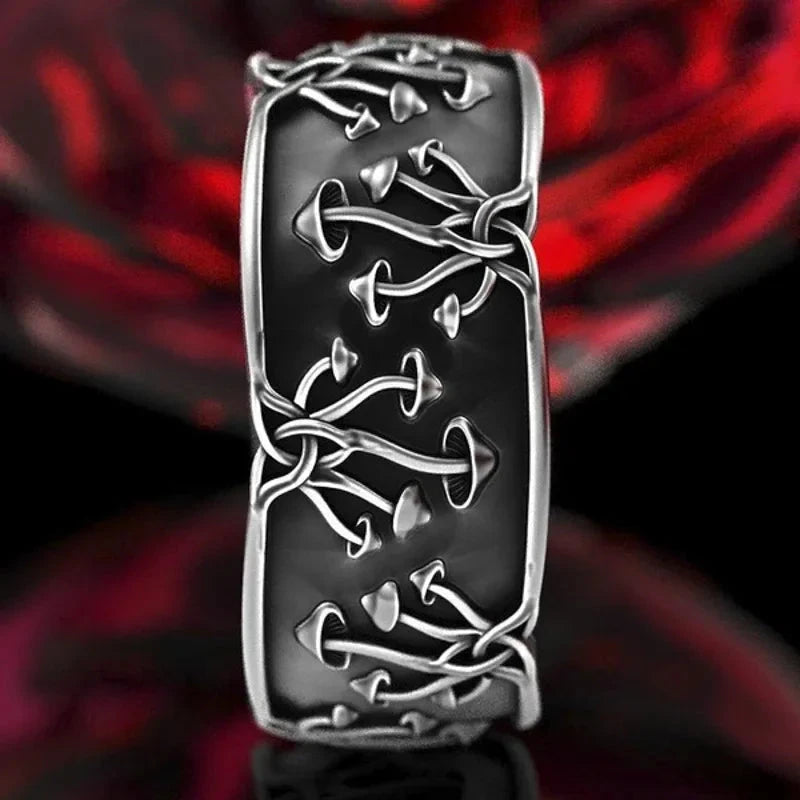 Δαχτυλίδι με Μανιτάρια για Άντρες