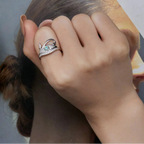 Δαχτυλίδι Αίγυπτος Μάτι του Ώρου Ούντζατ Ασήμι