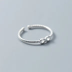 Δαχτυλίδι Γυναικείο Άπειρο Ασήμι