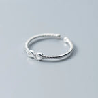 Δαχτυλίδι Γυναικείο Άπειρο Ασήμι