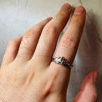 Δαχτυλίδι Λωτός από Ασήμι