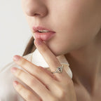 Δαχτυλίδι Λουλούδι Λωτού Ασημένιο Γυναικείο