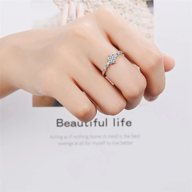 Δαχτυλίδι Νιφάδα Χιονιού για Γυναίκες