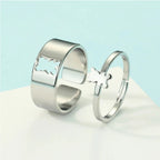 Δαχτυλίδι Αρκούδα 2 Τεμάχια Ασήμι