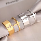 Δαχτυλίδι για Γυναίκα Χριστιανικός Σταυρός ασήμι