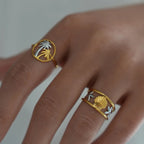 Δαχτυλίδι Στρογγυλό με Φοίνικες