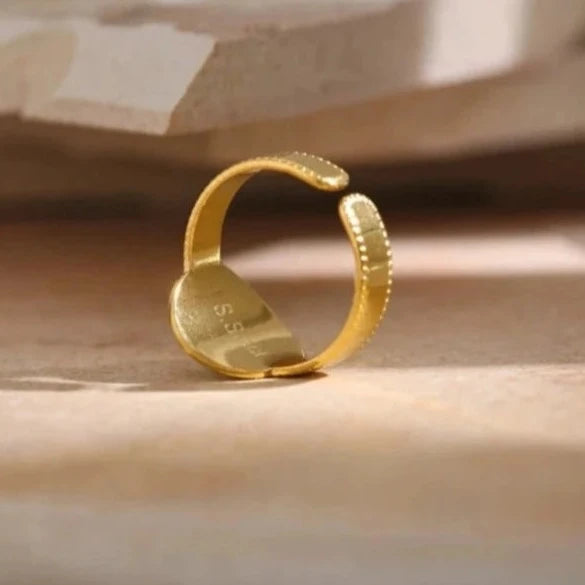 Δαχτυλίδι Ήλιος Με Μπλε Πέτρα