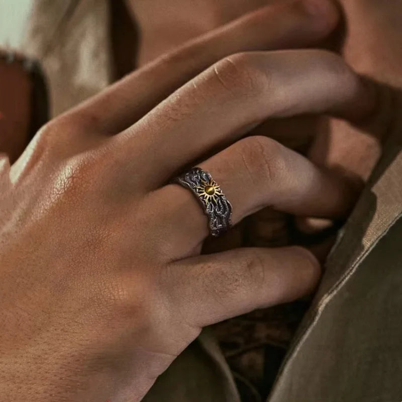Δαχτυλίδι Ήλιος για Άντρες