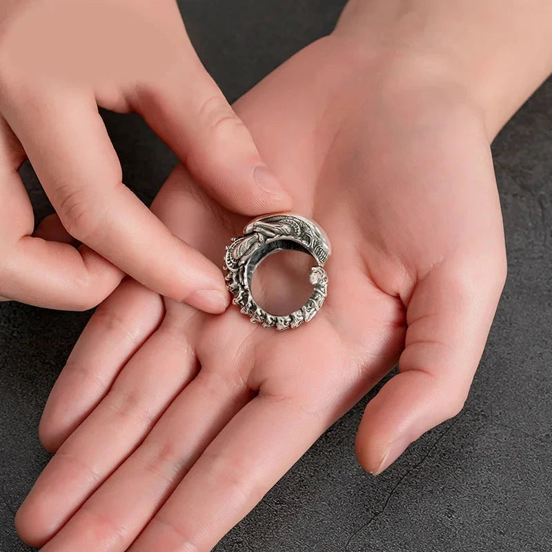 Δαχτυλίδι Κρανίο Κεφάλι Νεκρού