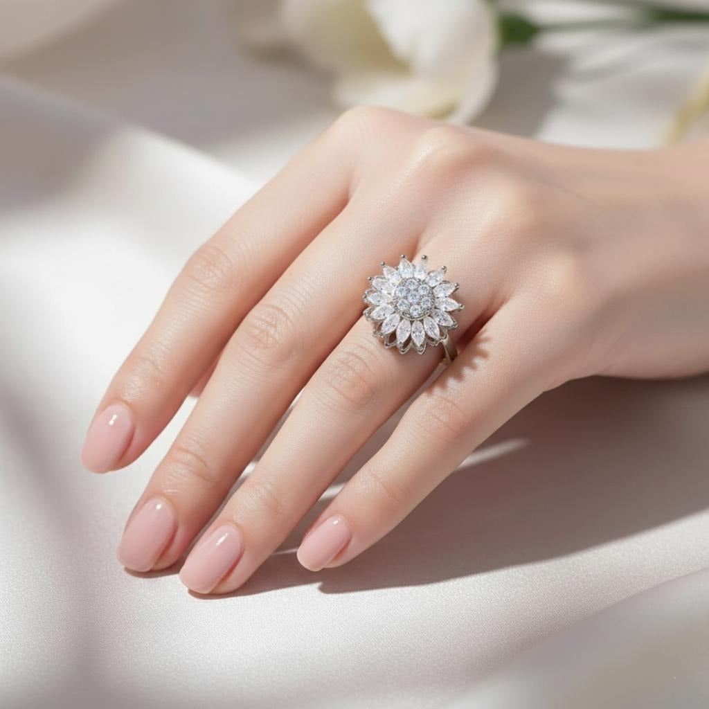 Δαχτυλίδι Ηλιοτρόπιο Αντι-Στρες 