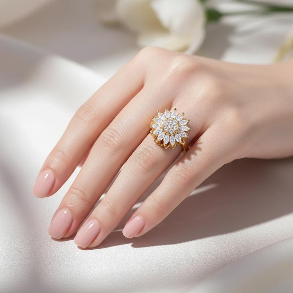 Δαχτυλίδι Ηλιοτρόπιο Αντι-Στρες 