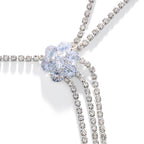 Γυναικείο Κόσμημα Ώμου - Αλυσίδα Κλείδας & Ώμων ασημένια