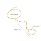 Κοσμήματα Γυναικεία Αλυσίδα Χειρός & Δαχτυλίδι Βραχιόλι Χειρός