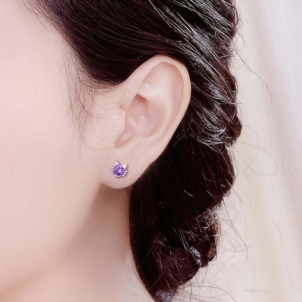 Σκουλαρίκι Γάτα 